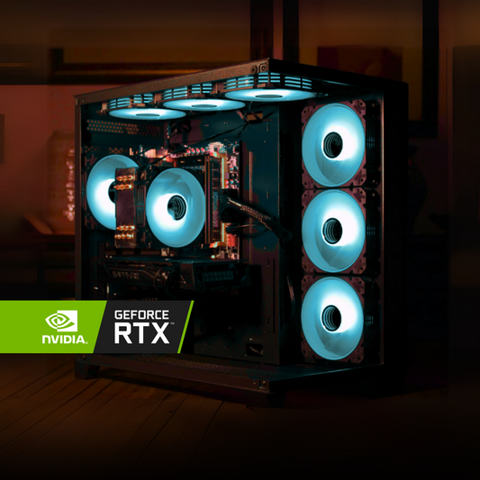 I5 RTX Gaming PC Desktop || NVIDIA RTX 4060 || I5 (E5-2680V3) 12 Cores || 2TB Storage (256GB SSD + 2TB HHD) || 32GB RAM - The Horizon Pcs