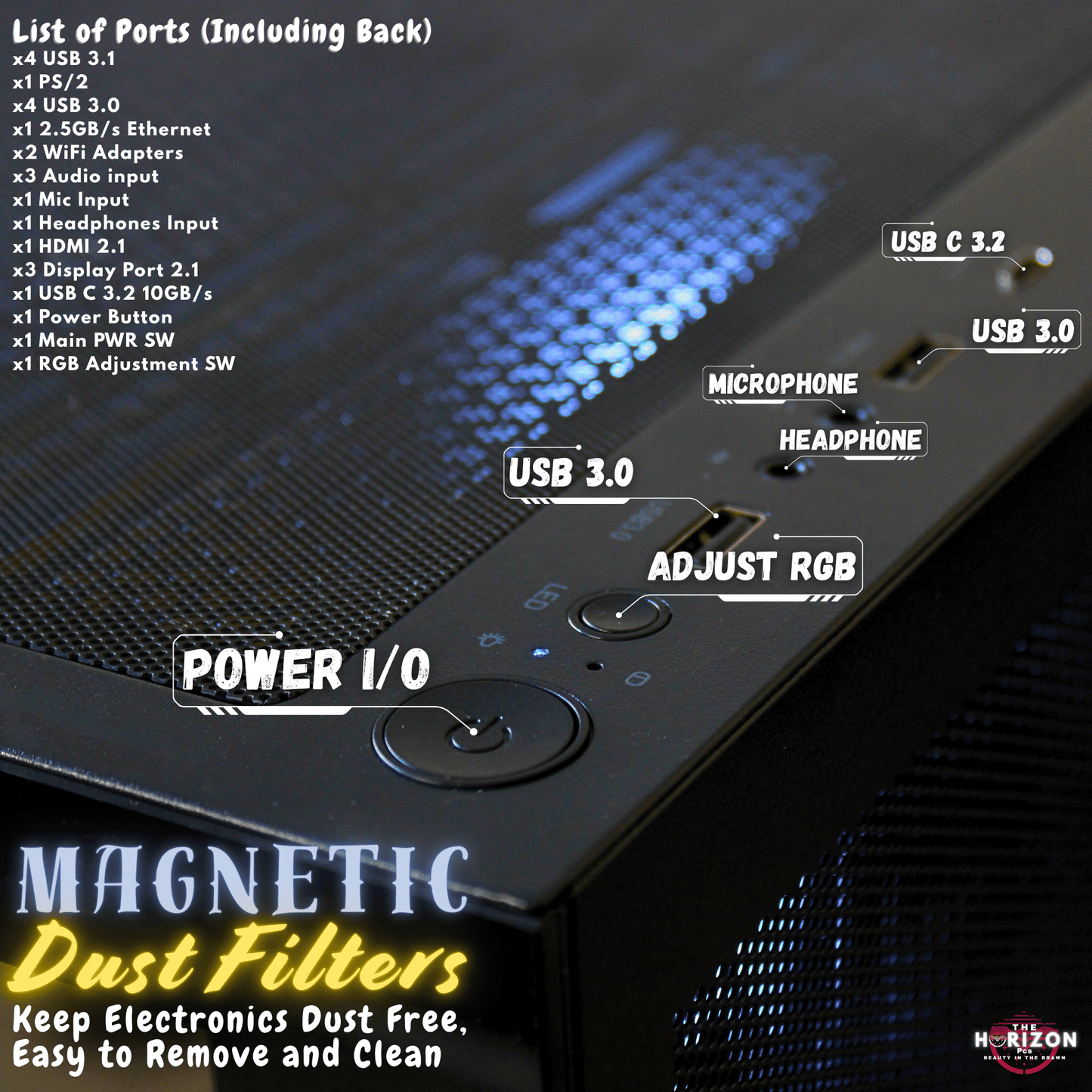 The Horizon Autherium Dragon RGB I9 RTX Gaming PC || 64GB RAM || 9TB High Speed Storage || Core I9 Upto 5.4Ghz || RTX 5070 OC || Windows 11 PRO || 360MM AIO || 2.4GB/s WiFi 6E, VR and Gaming Ready Visit the The Horizon Pcs Store