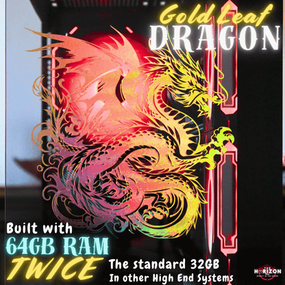 The Horizon Autherium Dragon RGB I9 RTX Gaming PC || 64GB RAM || 9TB High Speed Storage || Core I9 Upto 5.4Ghz || RTX 5070 OC || Windows 11 PRO || 360MM AIO || 2.4GB/s WiFi 6E, VR and Gaming Ready Visit the The Horizon Pcs Store