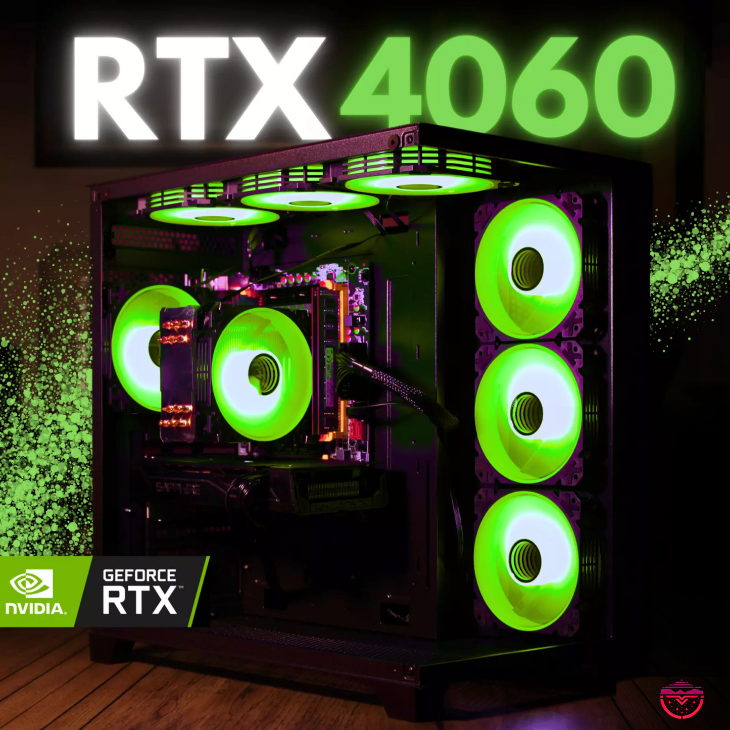 I7 RTX Gaming PC Desktop || NVIDIA RTX 4060 || I7 (E5-2699V3) 18 Cores || 4TB Storage (1TB SSD + 3TB HHD) || 32GB RAM - The Horizon Pcs, I7 RTX Gaming PC Desktop||NVIDIA RTX 4060 
